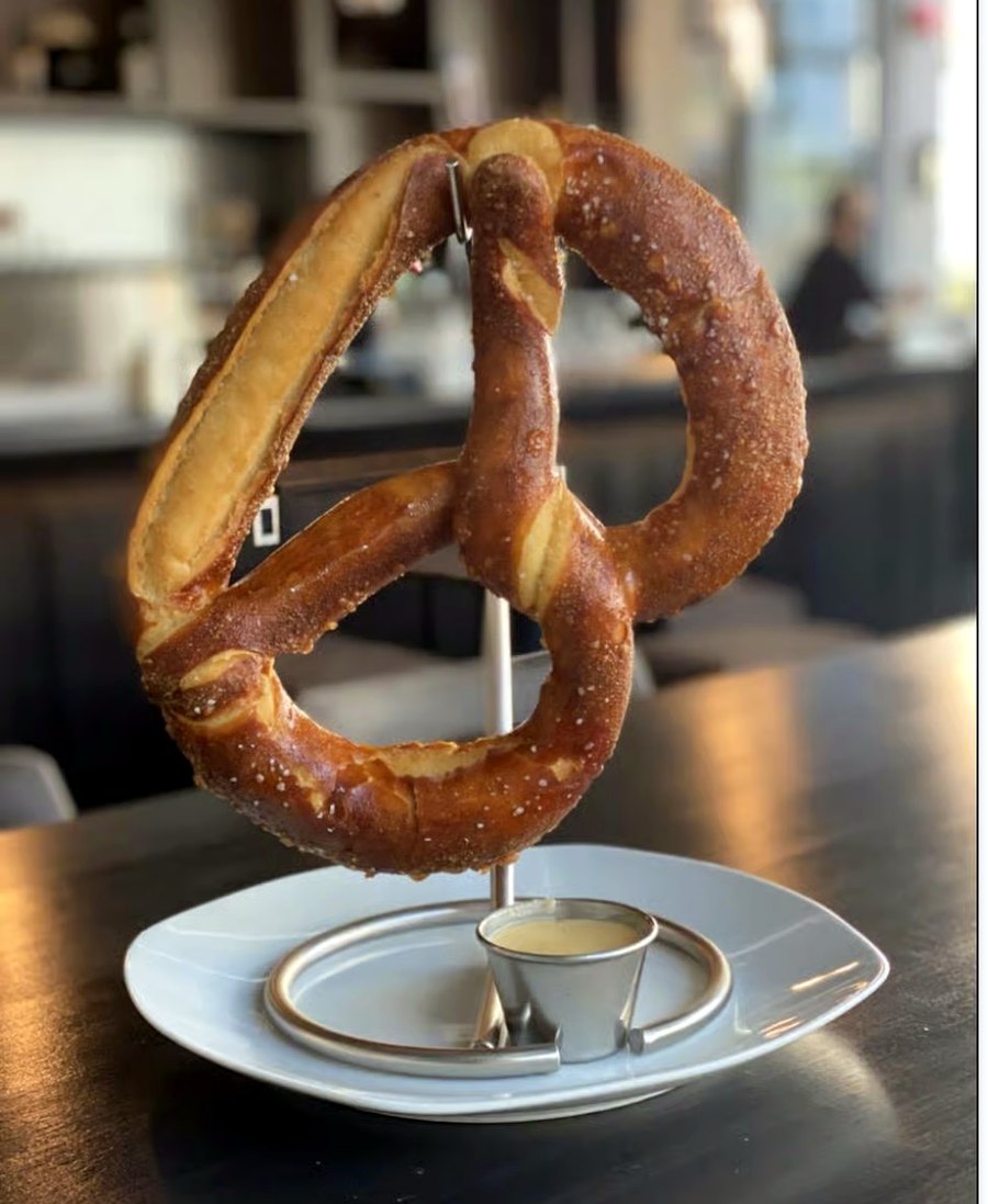 Giant Pretzel at Cairde Public House